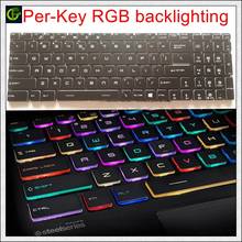 Per-key RGB backlit full color English Keyboard for MSI GT76 Titan DT 9SG 9SF colorful laptop US 2024 - buy cheap
