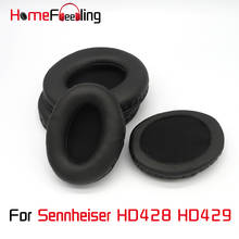 Homefeeling Ear Pads For Sennheiser HD428 HD429 Earpads Round Universal Leahter Repalcement Parts Ear Cushions 2024 - buy cheap