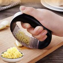 Multi-function Manual Garlic Presser Curved Garlic Grinding Slicer Chopper Stainless Steel Garlic Presses Cooking Gadgets Tool 2024 - buy cheap