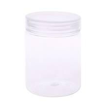 150ml Round Clear PET Container Jar Pot Bottle For DIY Slime Clay Makeup Cosmetic Cream Nail Box Square With Lid 2024 - buy cheap