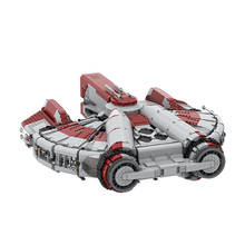MOC 30979 Ebon Hawk -Knights of The Old Republic Building Blocks Space Battle Robot Transport Battleshipss Bricks Kid Toys Gift 2024 - buy cheap