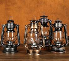 Retro Kerosene Lamp Household Old Oil Lamp Nostalgia Horse Lamp Camping Tent Lamp Photography Projects Bar Decoration 2024 - buy cheap