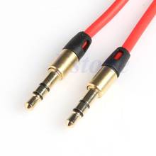 Lot Male to Male 3.5mm AUX Stereo Audio Extension Cable For iPhone iPod MP3 CAR R2LC 2024 - buy cheap