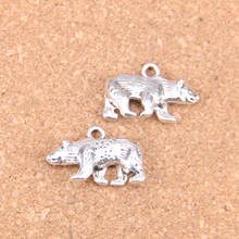 32pcs Charms bear california state flag 24x15mm Antique Pendants,Vintage Tibetan Silver Jewelry,DIY for bracelet necklace 2024 - buy cheap