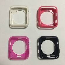 38mm 42mm 40mm 44mm rubber For Apple Watch Case Series 1 2 3 4 5 TPU Soft Slim Protective Bumper Cover iWatch 2024 - buy cheap