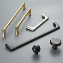 New Zinc Alloy Pearl Gray Gold Cabinet Handles Solid Drawer Knobs Kitchen Cupboard Door Pulls Furniture Hardware American Style 2024 - buy cheap