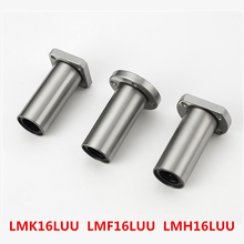 LMF16LUU LMK16LUU LMH16LUU 16x28x70 мм Длинный тип, фланцевая муфта, Линейный шарикоподшипник для стержня, вала 16 мм 2024 - купить недорого