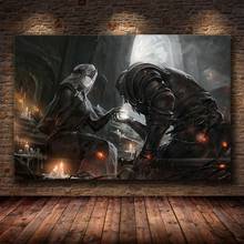 Póster decorativo de The Game of The Dark Souls 3, lienzo en HD, pintura artística, carteles e impresiones, Cuadros Dec 2024 - compra barato