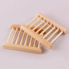 Jabonera de madera de bambú Natural, soporte para bandeja de jabón, estante de almacenamiento, caja de placa para ducha y baño 2024 - compra barato