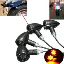Luz universal para seta de motocicleta, 2 peças, 12v, 13 lâmpadas super brilhantes de led para moto, luz indicadora off-road, fácil de instalar 2024 - compre barato
