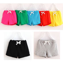 New summer baby girls boys shorts 10 colors cotton shorts for girls boys brand kids children beach shorts baby clothes 2024 - buy cheap