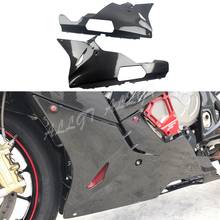 Pré-preg carenagem de fibra de carbono para barriga, carenagem inferior para bmw s1000rr 2015 2016 2017 2018 2019 2024 - compre barato