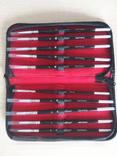 10pcs/set Dental Lab Porcelain Synthetic Brush Pen Set Equipment Well packed New 2024 - buy cheap
