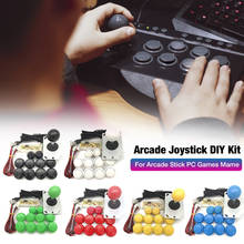 Arcade Joystick DIY Kit Zero Delay Arcade Game Button And Joystick Controller Kit For Arcade Stick PC Games Machine 2024 - buy cheap
