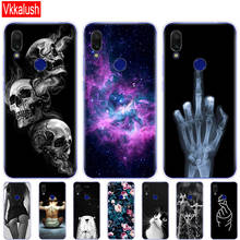 Case For Xiaomi Redmi 7 Case Silicon Painting Soft TPU For Xiaomi Redmi 7 Case 6.26 Inch Snapdragon 632 Model Fundas Coque Cat 2024 - buy cheap