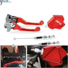 For Honda CRF150L CRF 150 L CRF 150L 2018 Motocross CNC Pivot Brake Stunt Clutch Lever Easy Pull Cable System Moto Accessories 2024 - buy cheap