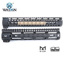 WADSN Tactical BCM Keymod M-LOK Rail Cover 5pcs/set Hunting AR15 M4 Handguard Rail Stock fit Weaver Picatinny Gun Accessories 2024 - buy cheap