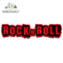 EARLFAMILY 13cm x 3.3cm for Pictures of Rock N Roll Logo Car Truck Decal Bumper DIY Occlusion Scratch Personality Car Stickers 2024 - buy cheap