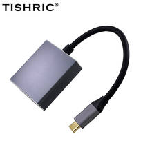 TISHRIC-Convertidor de Cable Usb C a Hdmi, adaptador compatible con MacBook, Samsung, Galaxy S10, Huawei Mate P40 2024 - compra barato