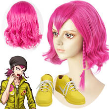 Anime cosplay Super DanganRonpa2 Kazuichi Souda Cosplay Yellow boots wigs Costumes Anime Men Women shoes Halloween Party Props 2024 - buy cheap