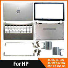 Silver Laptop LCD Back Cover/LCD front bezel/Hinges cover/Palmrst/Bottom Case For HP 15-BS 15-BW 15-BS070WM 15Q-BU 924892-001 2024 - buy cheap
