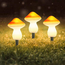 9 LED Solar Light Ground Led Lamp Outdoor Waterproof Lawn Light Garden Mushroom Decor Fairy Lights For Gardland Yard Lawn Lamp 2024 - buy cheap