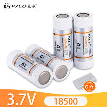 Bateria recarregável 18500 v 3.7 mah da bateria 1600 bateria 18500 bateria recarregável do lítio reprenavel batteies do li-íon 2024 - compre barato