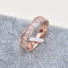 Anillos de acero inoxidable 2019 para mujer, joyería vikinga con diamantes de imitación, anillo de Zirconia cúbica para chica de la boda de Dubai 2024 - compra barato