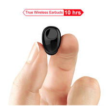 NVAHVA Mini Bluetooth Earphone 10 Hrs Working, Bluetooth Headset Wireless Earbud Earphone Hands-free For Phones Car TV PCSport 2024 - buy cheap