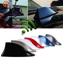 POSSBAY Universal Car Antenna Shark Fin Antennas Auto Radio Signal Aerials SUV Roof Amplifier Fit for Peugeot Kia Ford Lada 2024 - buy cheap