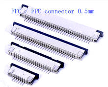 10pcs FFC/FPC connector 0.5mm 4Pin 5 6 7 8 10 12 14 16 18 20 22 24 26 28 30P Drawer Type Ribbon Flat Connector Top Contactor fpc 2024 - buy cheap