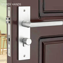 Durable Door Handle Lock Cylinder Front Back Lever Latch Lock Home Security  Door lock with Keys toilet bedroom door Accessory 2024 - buy cheap