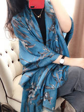 so beautiful! Cashmere scarf female winter high-end finger cashmere long style plus shawl dual-use 2024 - buy cheap