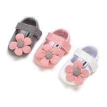 Newborn Toddler Shoes Baby Infant Flower Soft Sole Crib Shoes Baby First Walkers Clothing Size 0-18 Months Baby shoes 2024 - buy cheap