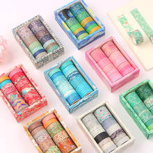 12 Roll/set  Washi Tapes Painting Paper Masking Tape DIY Decorative Adhesive Tapes Scrapbooking Stickers 2024 - buy cheap