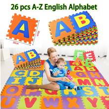 Large Size! 30*30cm 3D Puzzle Children EVA Foam Alphabet Letters Numbers Floor Soft Baby Mat 3D Puzzle Kids Educational Toys 2024 - buy cheap