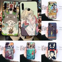 Capa de celular hayao miyazaki, capinha de anime japonês para huawei honor view 7a5.45polegadas 7c5.7polegadas 8x 8a 8c 9 9x10 20 10i 20i lite pro 2024 - compre barato