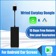 Автомобильный Usb-ключ для Apple Carplay Android, автомобильный экран, ТВ-приставка Mirror link Airplay Carplay Smart Link, карта IOS14 2024 - купить недорого