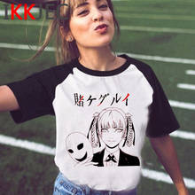 Kakegurui Yumeko Jabami Cool Japanese Anime T Shirt Men Harajuku Funny Cartoon T-shirt Streetwear Graphic Tshirt Top Tees Male 2024 - buy cheap