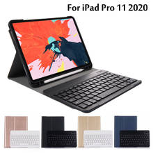 Funda para teclado inalámbrico, cubierta magnética desmontable con Portalápices para iPad Pro 11 2020 2024 - compra barato