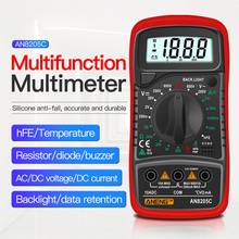 AN8205C Digital Multimeter AC/DC Ammeter Volt Ohm Tester Meter Profession Multimetro With Thermocouple LCD Backlight Multimetro 2024 - buy cheap