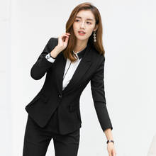 Lenshin New Plus Size Professional Business Jacket for Women Work Wear Office Lady Elegant Female Formal Blazer Coat Top 2024 - buy cheap