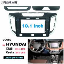 2 Din 10.1 Inch Radio ABS PC Fascia Frame and Cable for HYUNDAI IX25 Creta 2014~2018 Panel Dashboard Installation Trim Kit 2024 - buy cheap