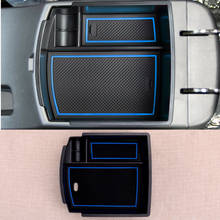 Черный Автомобильный контейнер для хранения в подлокотнике центральной консоли, органайзер, подставка для Hyundai Kona 2018 2019 2020 2021, аксессуары 2024 - купить недорого
