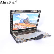 Alirattan-capa para laptop, bolsa de couro feminina, nova, apple, macbook air pro, polegadas, macbook pro air, laptop 2024 - compre barato