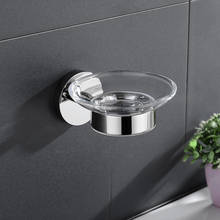 Soap Dish Holder Shower Bathroom Kitchen Wall Mounted Polish Soap Bracket Stainless Steel Accessories 2024 - buy cheap