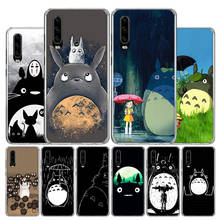 Totoro studio ghibli anime capa de telefone para huawei p30 p20 p10 p40 p50 pro companheiro 20 40 30 10 lite popular fundas arte presente 2024 - compre barato