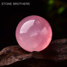 Natural Rose Quartz Crystal Polished Sphere Ball 100% High Quality Healing Crystal Gemstone Flash Glossy Stone Decoration 2024 - buy cheap
