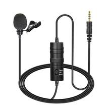 Mini 3.5mm Plug Condenser Microphone Professional VM10-R 6M Lavalier Microphone for Voice Recording Singing 2024 - buy cheap