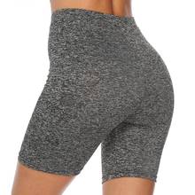 Women Thin Fitness Short Pants Casual Ladies Slim Pants High-Waist Summer Bottom Knee-Length Black Shorts Bodycon Streetwear 2024 - buy cheap